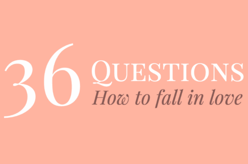 36 Questions to Fall in Love