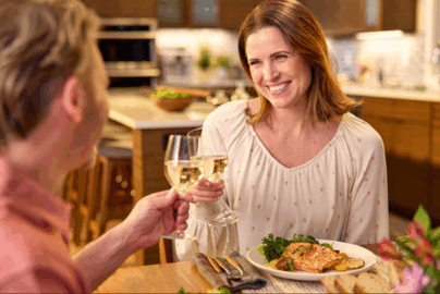 A romantic meal for two: the best recipes